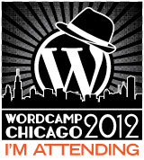 WordCamp Chicago Attendee Badge